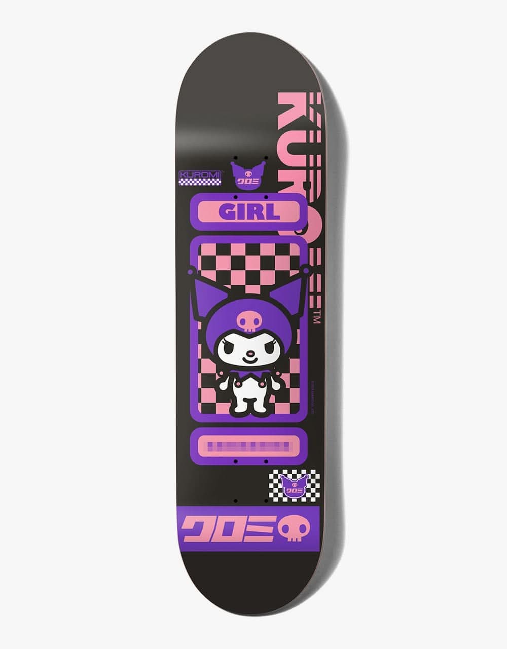 Girl x Sanrio Breana Tokyo Speed Skateboard Deck - 8"