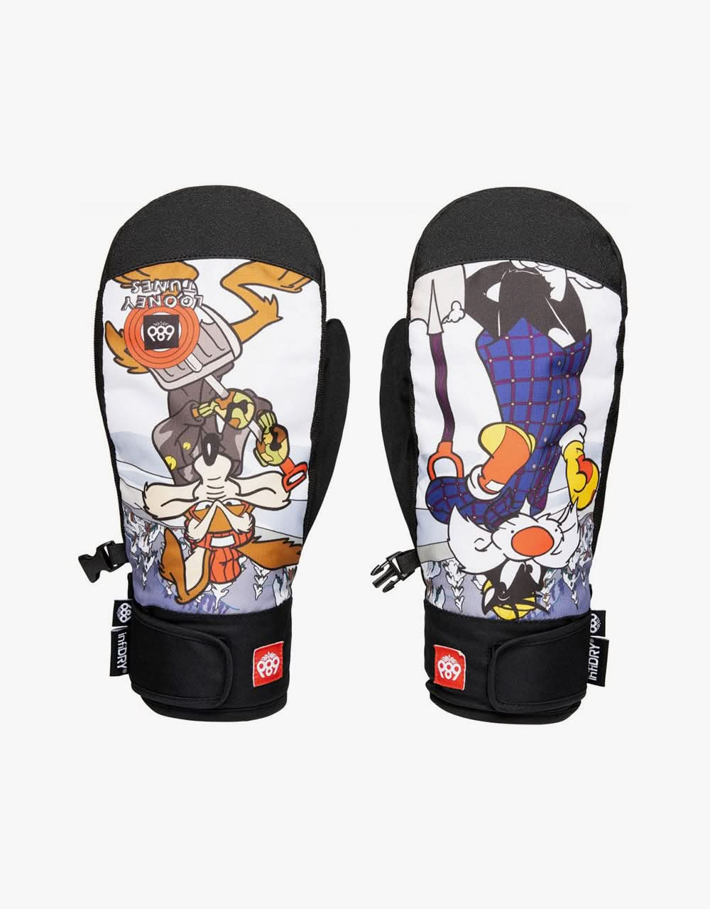 686 guanti da snowboard da montagna Looney Tunes - Looney Tunes