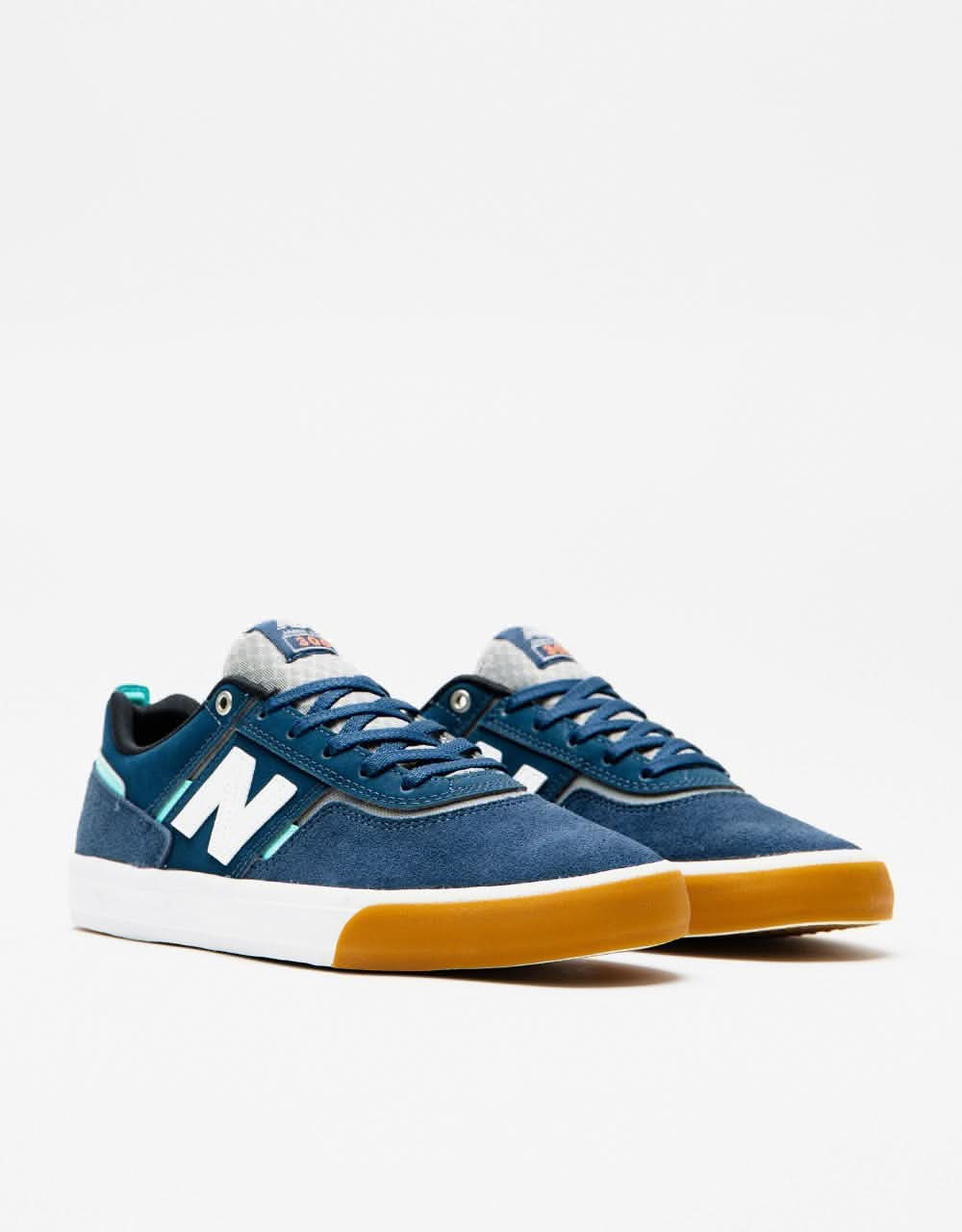 New Balance Numeric 306 Skate Shoes - Navy/White