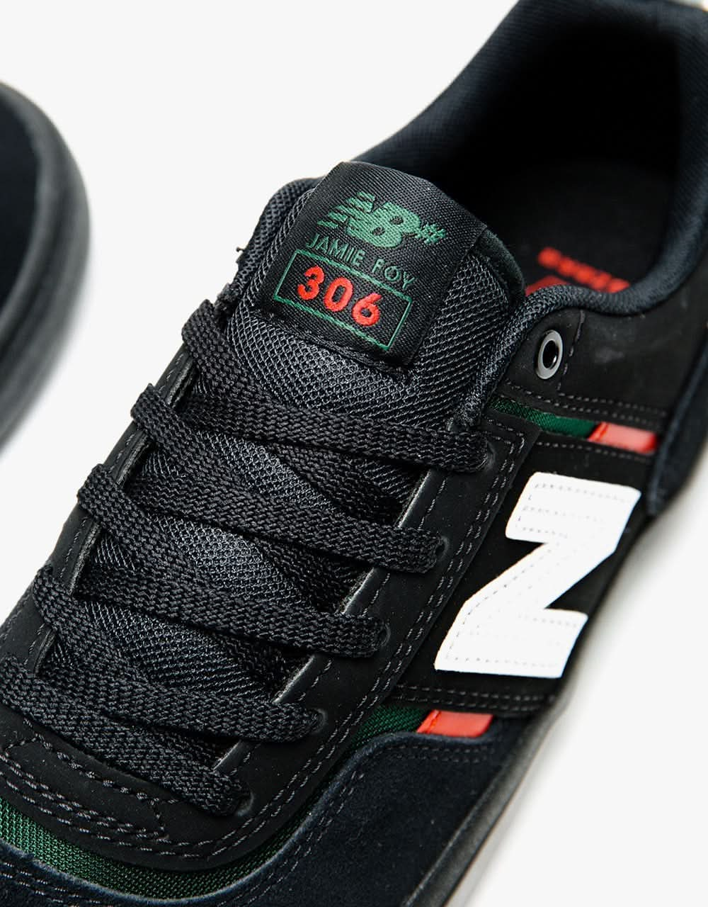 New Balance Numeric Jamie Foy 306 Skate Shoes - Black/Black