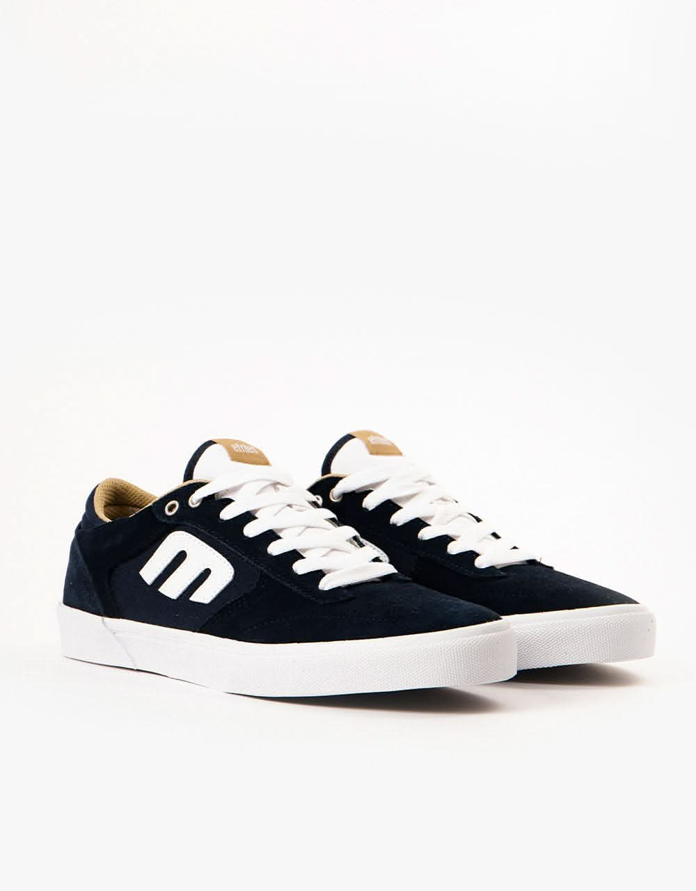 Etnies Windrow Vulc Skate Shoes - Navy/Tan/White