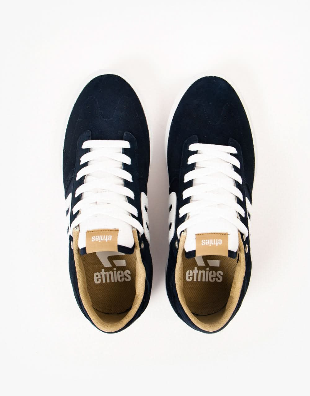 Etnies Windrow Vulc Skate Shoes - Navy/Tan/White