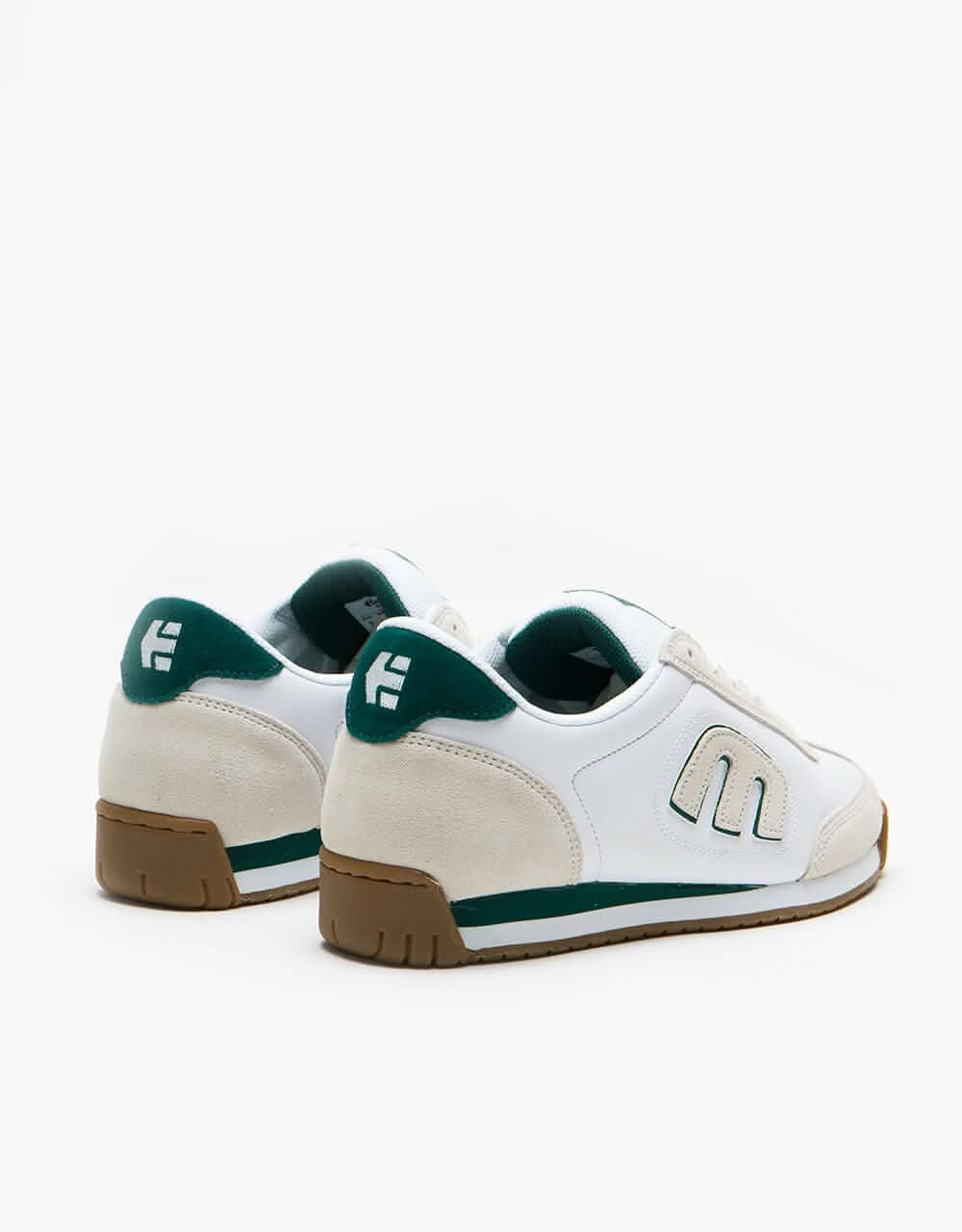 Etnies Lo-Cut II LS Skate Shoes - White/Green/Gum