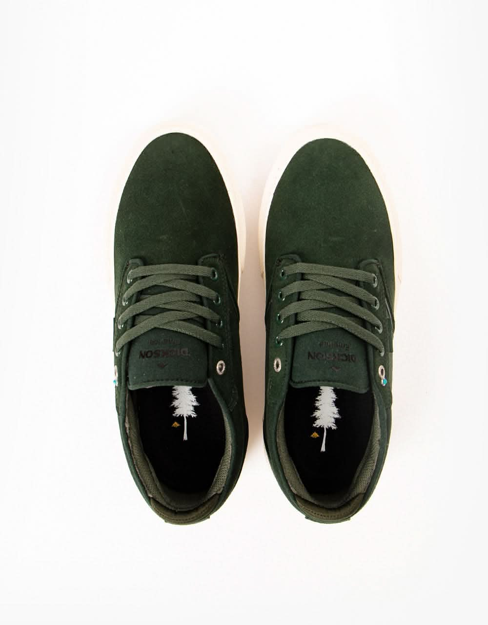 Emerica Dickson Skate Shoes - Forest