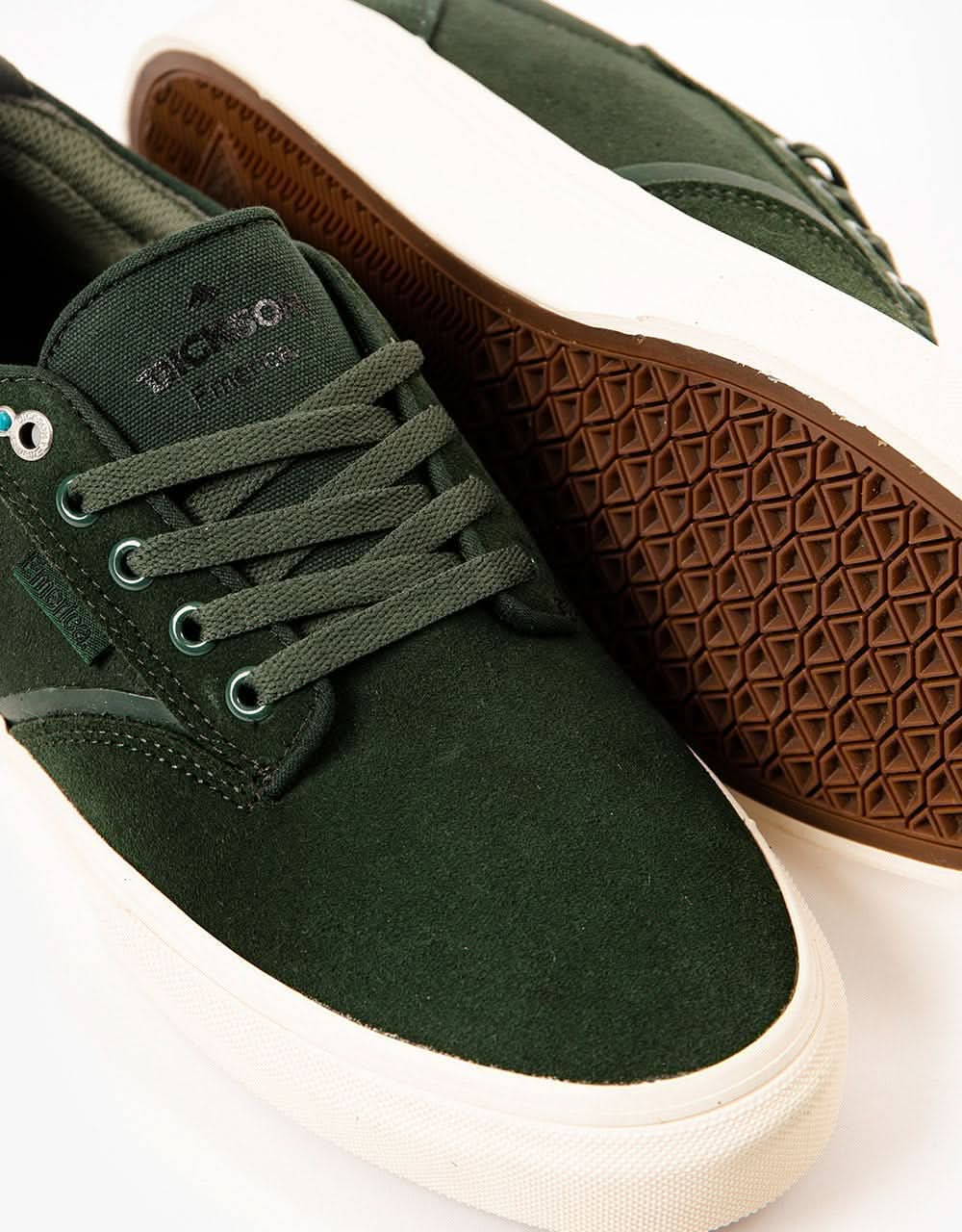 Emerica Dickson Skate Shoes - Forest