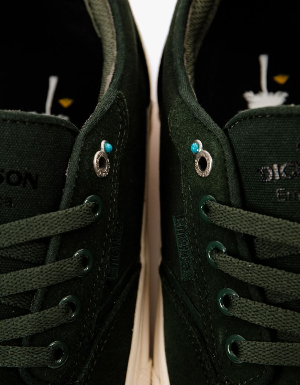 Emerica Dickson Skate Shoes - Forest