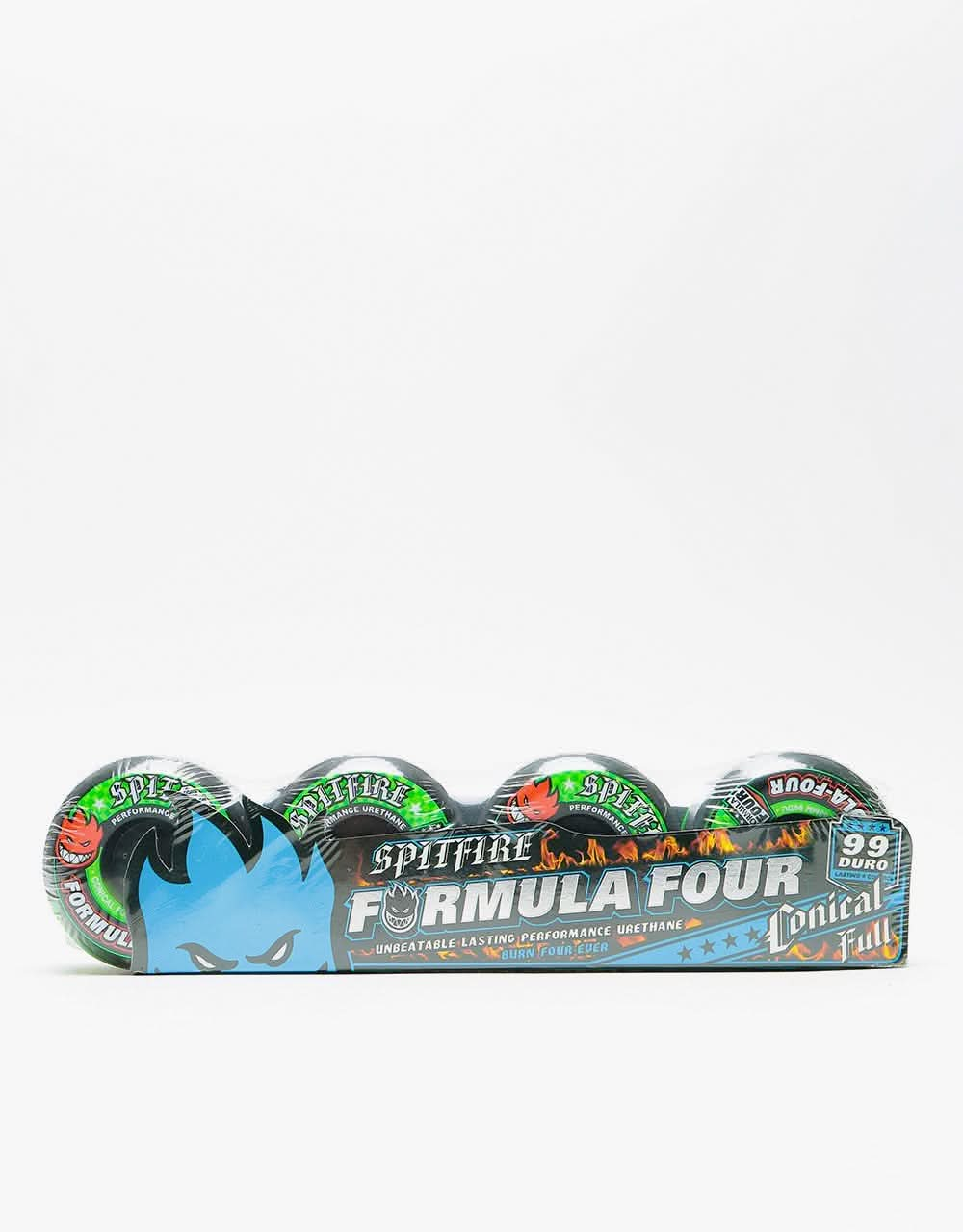 Spitfire Team Color Up Formula Four Conical Full 99d Skateboard Wheel - 53mm