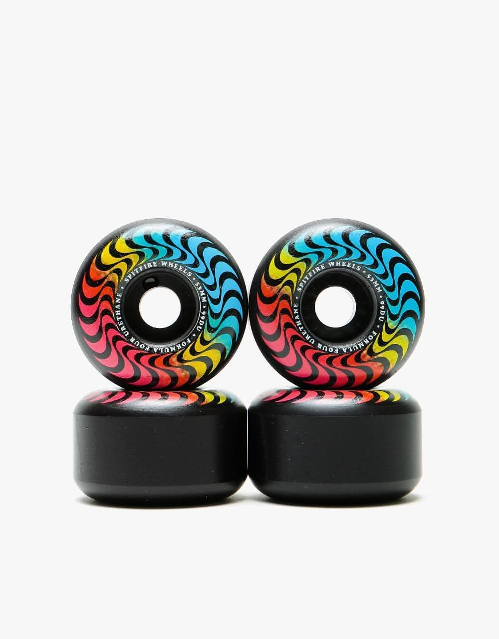 Spitfire Team Trippy Swirl Formula Four Radial 99d Skateboard Wheel - 53mm