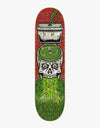 Cruzade Skull Swirl Skateboard Deck - 8.25"