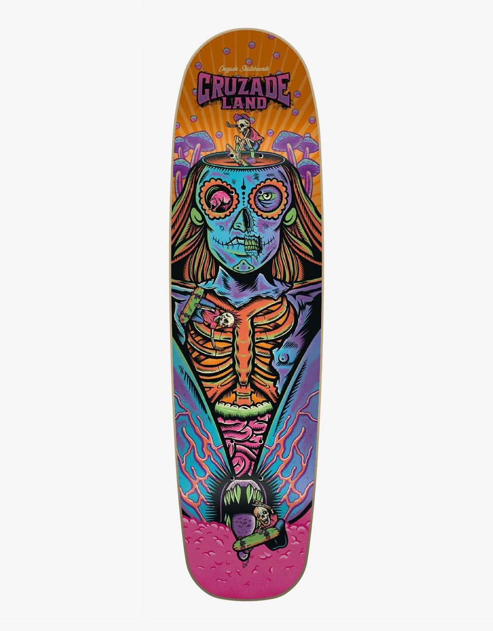 Cruzade Cruzade Land Skateboard Deck - 8.625"