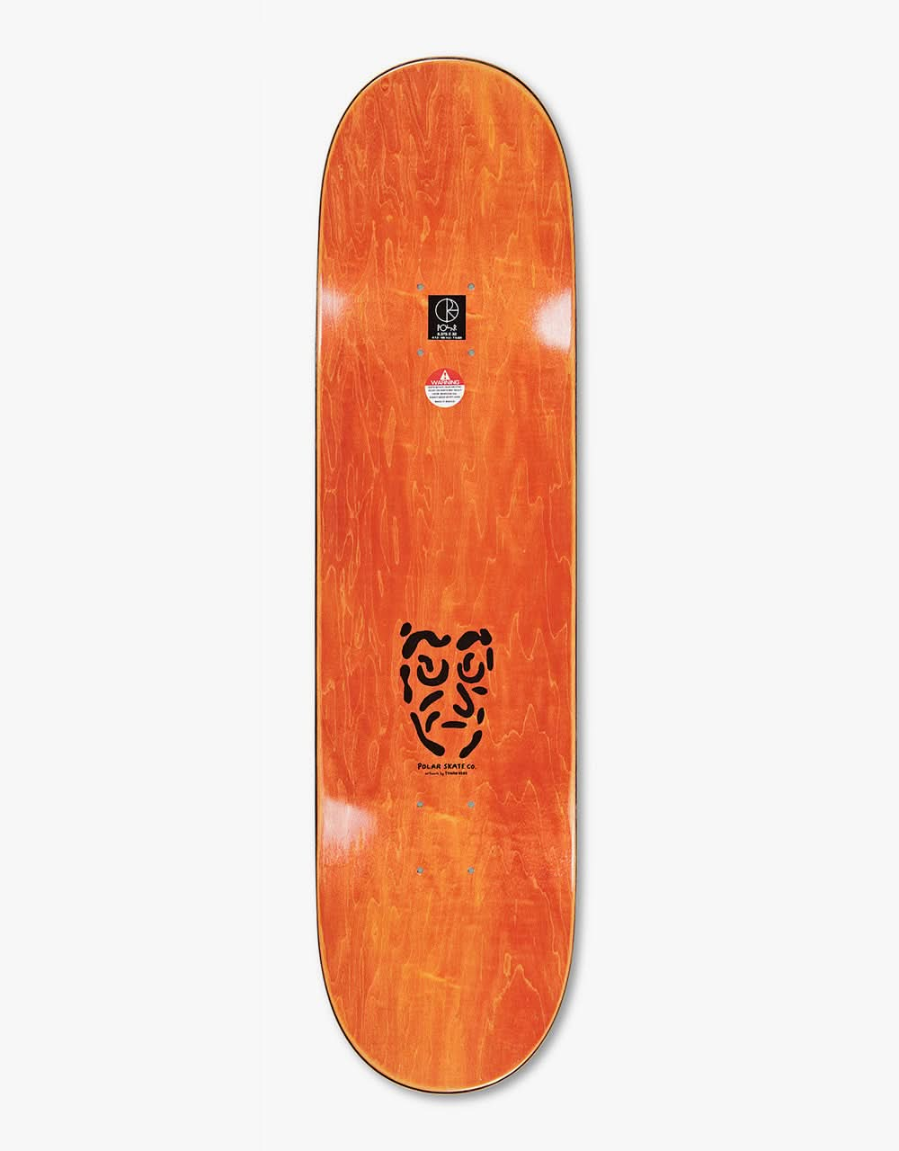 Polar 'Oski' Rozenberg Facescape Skateboard Deck - 8.375"