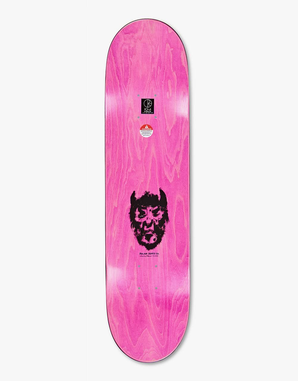 Polar Sanbongi Cow & Devil Skateboard Deck - 8.125"