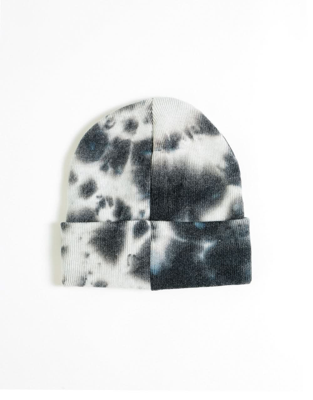 Route One Love Will Tear Us Apart Beanie – Black Tie Dye