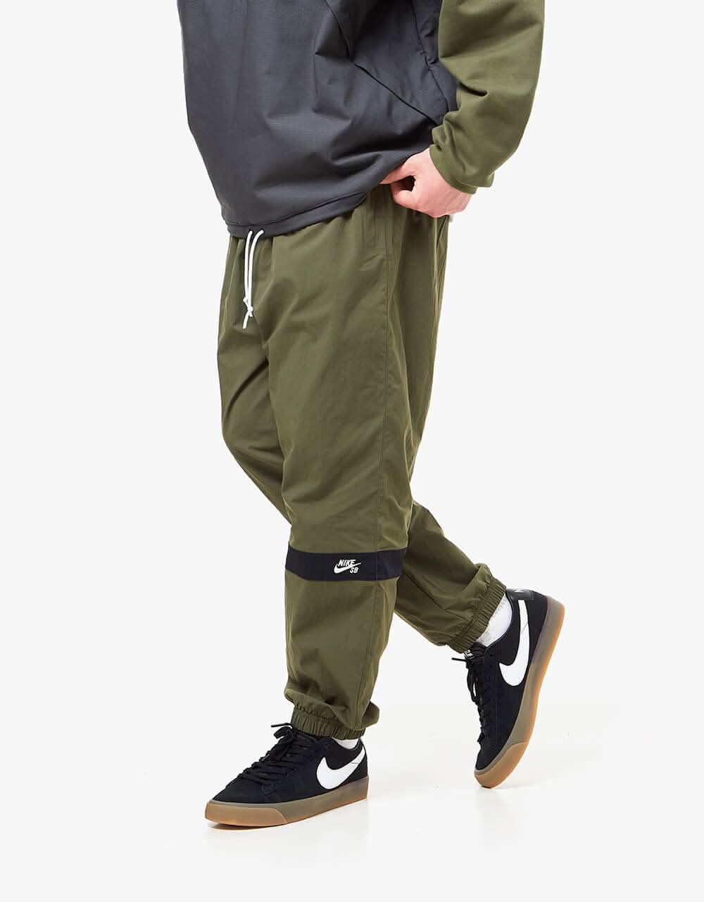 Nike SB Essentials Track Pant  - Cargo Khaki/Black