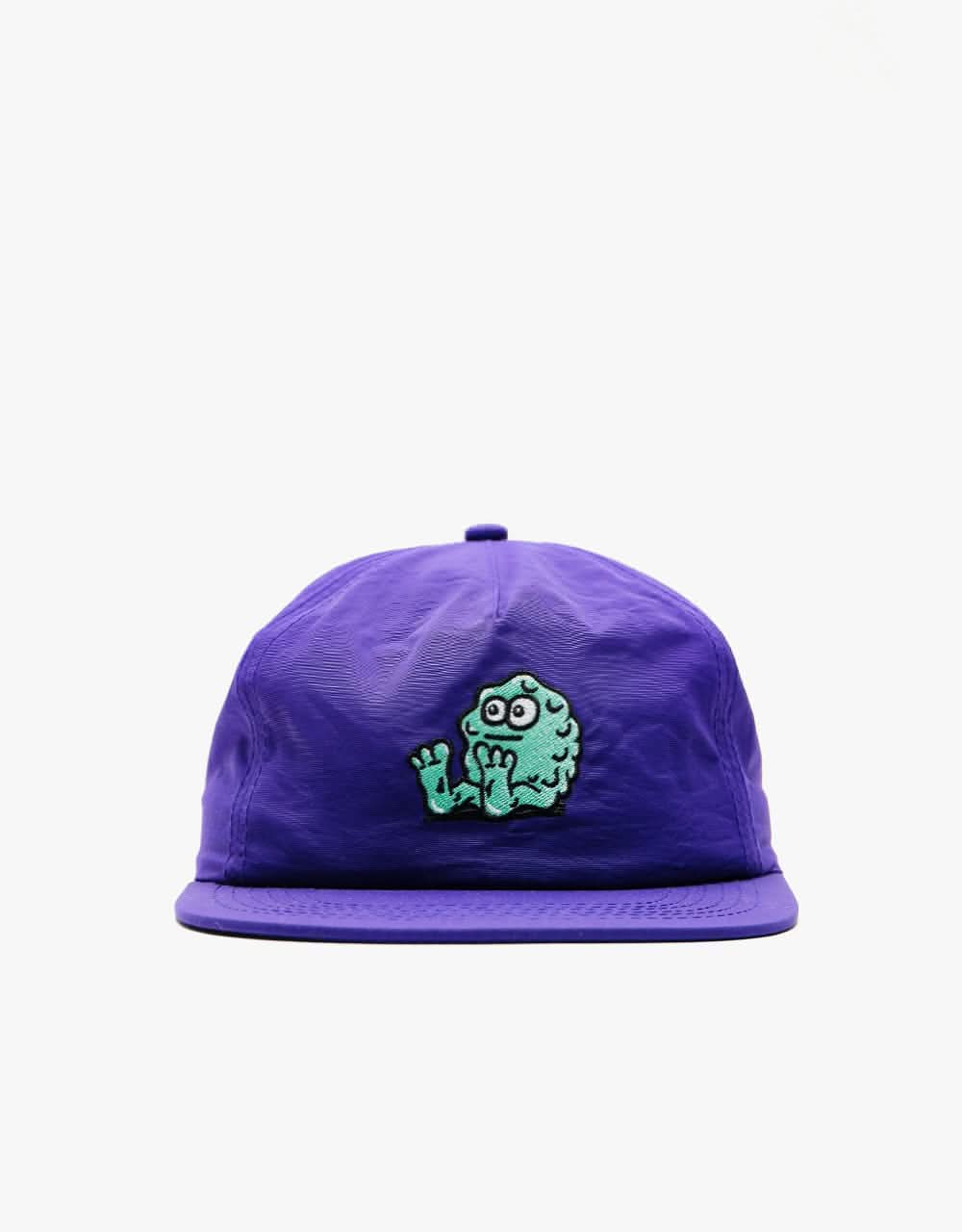 Snot Booger 5 Panel Snapback Cap - Purple