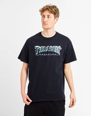 Thrasher Black Ice T-Shirt - Black