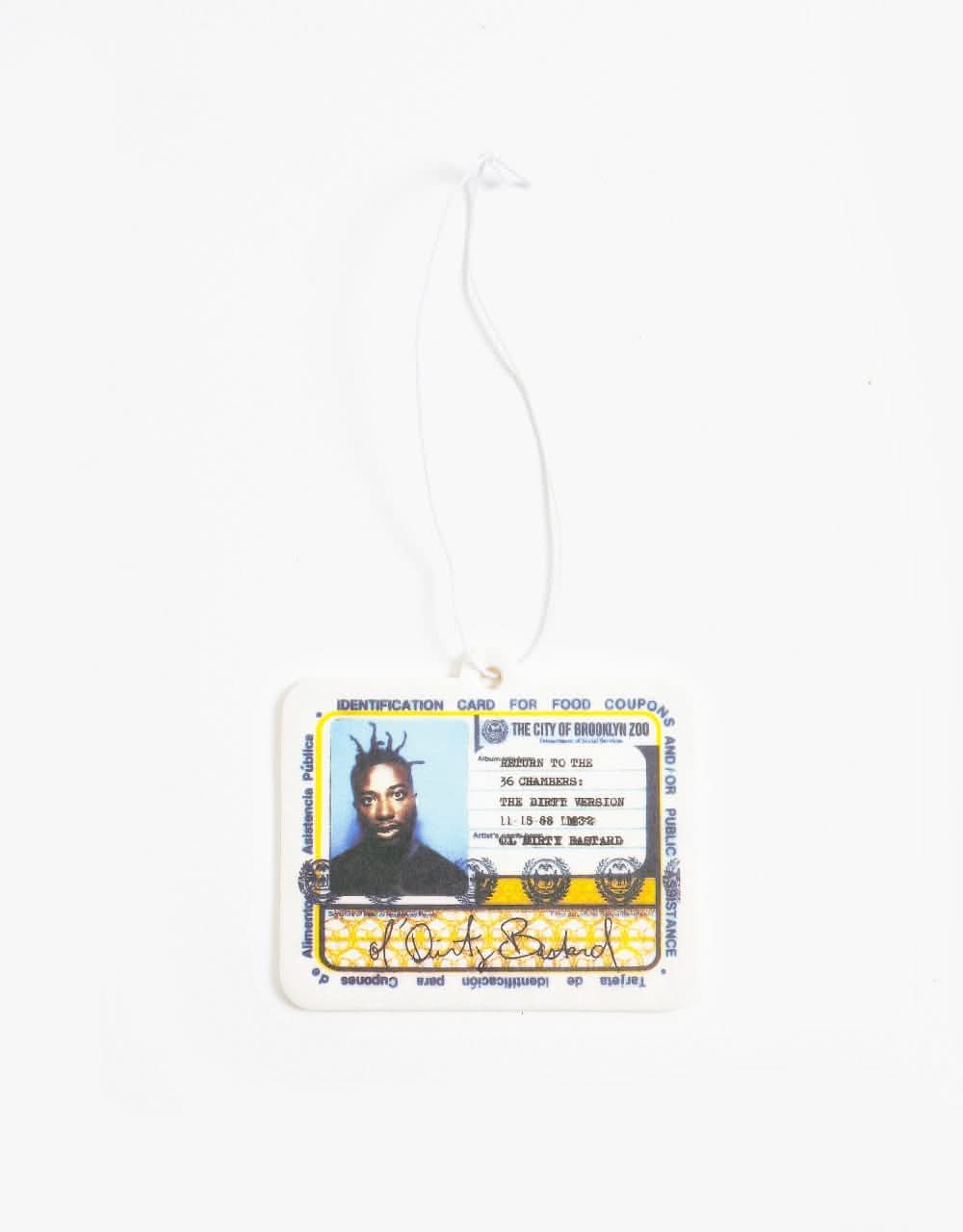 Colours x ODB Welfare Card Air Freshener