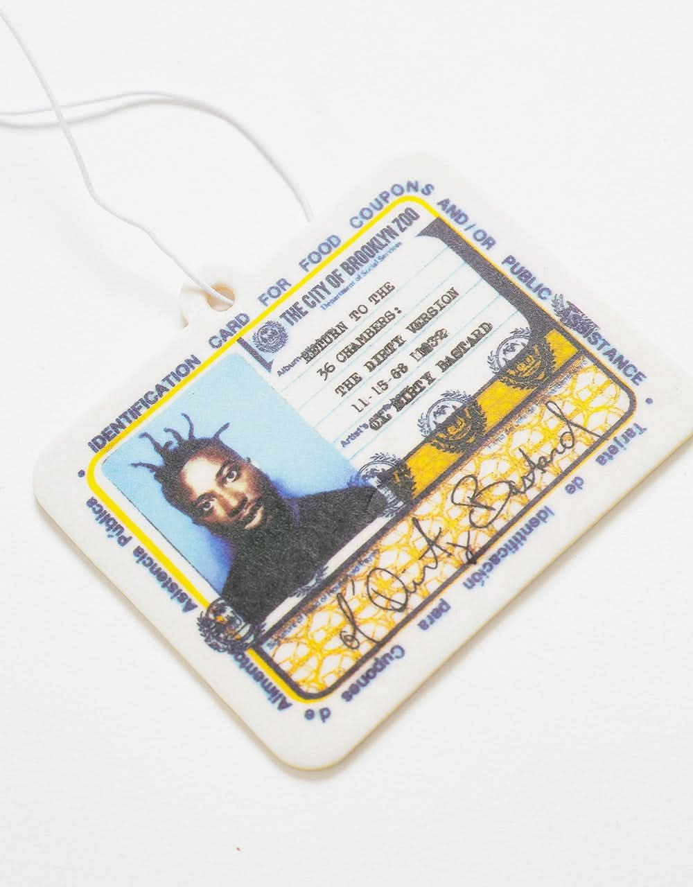 Colours x ODB Welfare Card Air Freshener