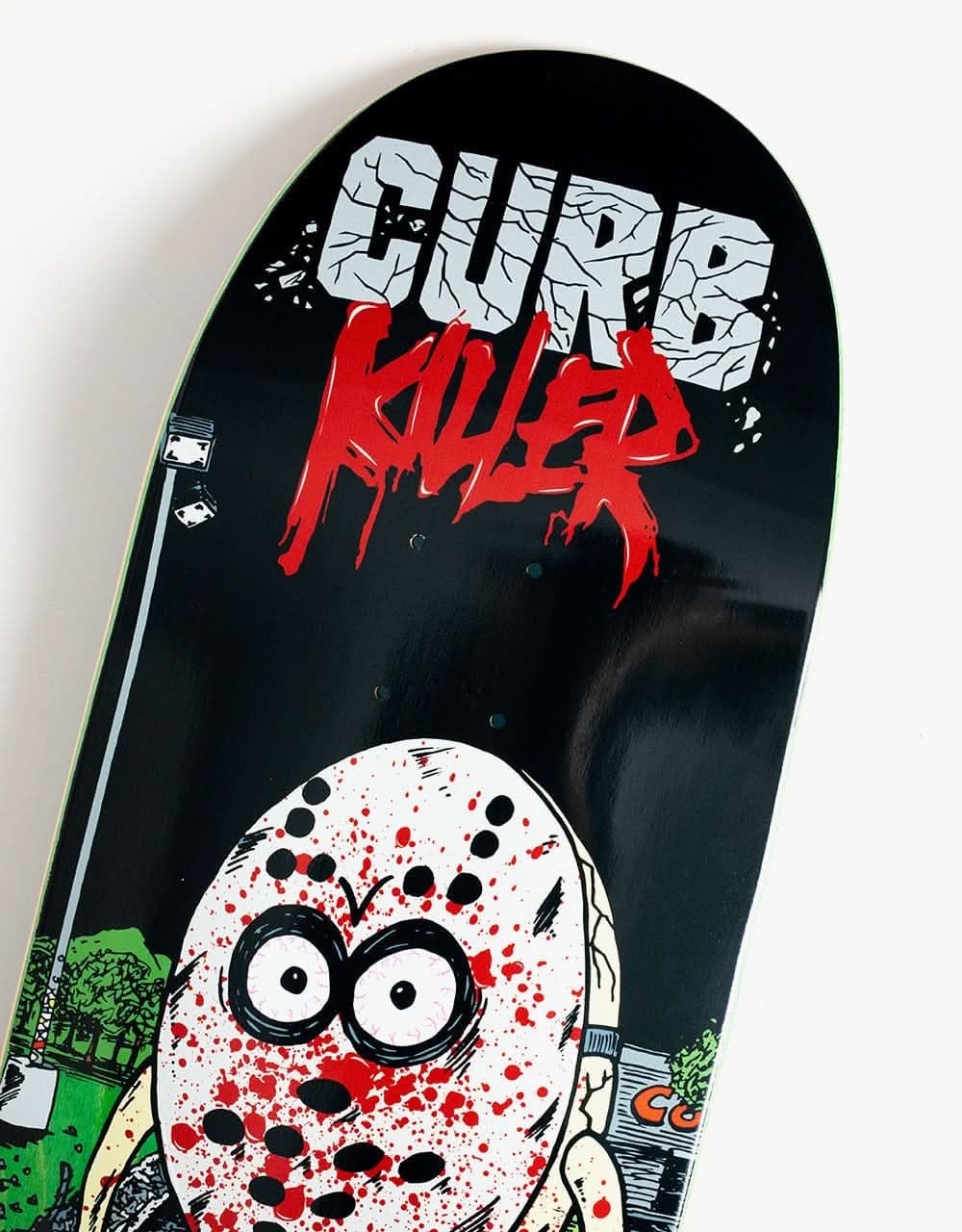 Heroin Curb Killer Skateboard Deck - 10”