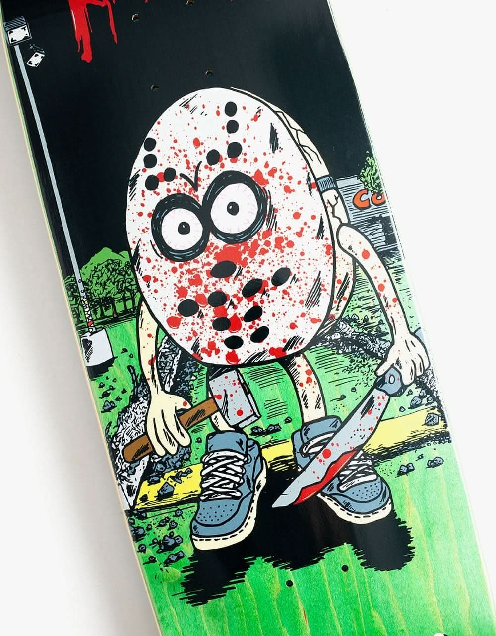 Heroin Curb Killer Skateboard Deck - 10”