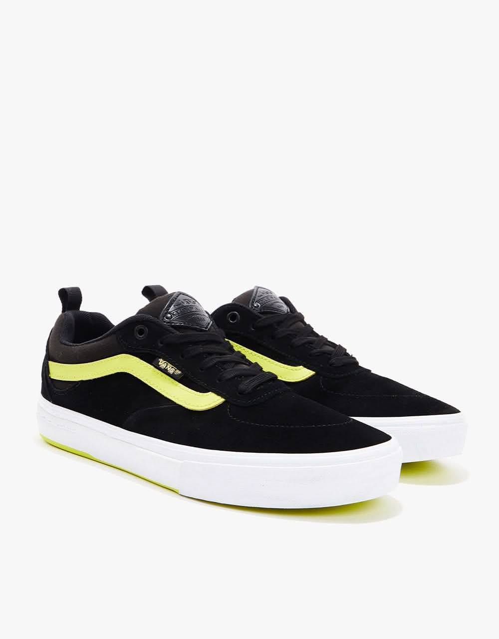 Vans Kyle Walker Skate Shoes - Black/Sulphur