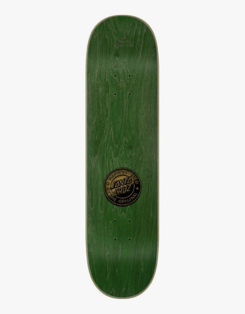 Santa Cruz Dollar Flame Dot Skateboard Deck - 8"