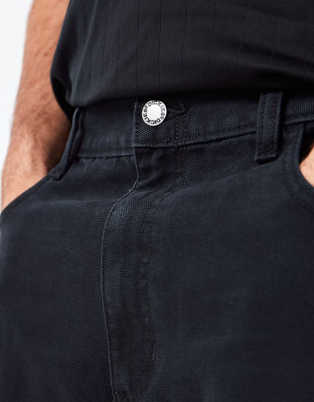 Pantaloncini Dickies Duck in tela - Nero lavato