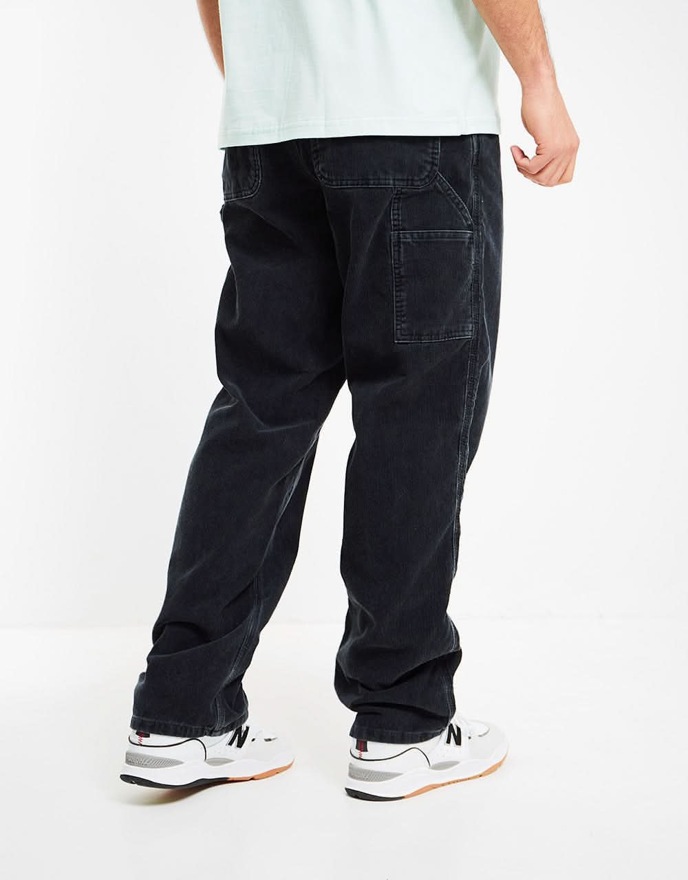 Carhartt WIP Single Knee Pant - Black (Stone Washed)