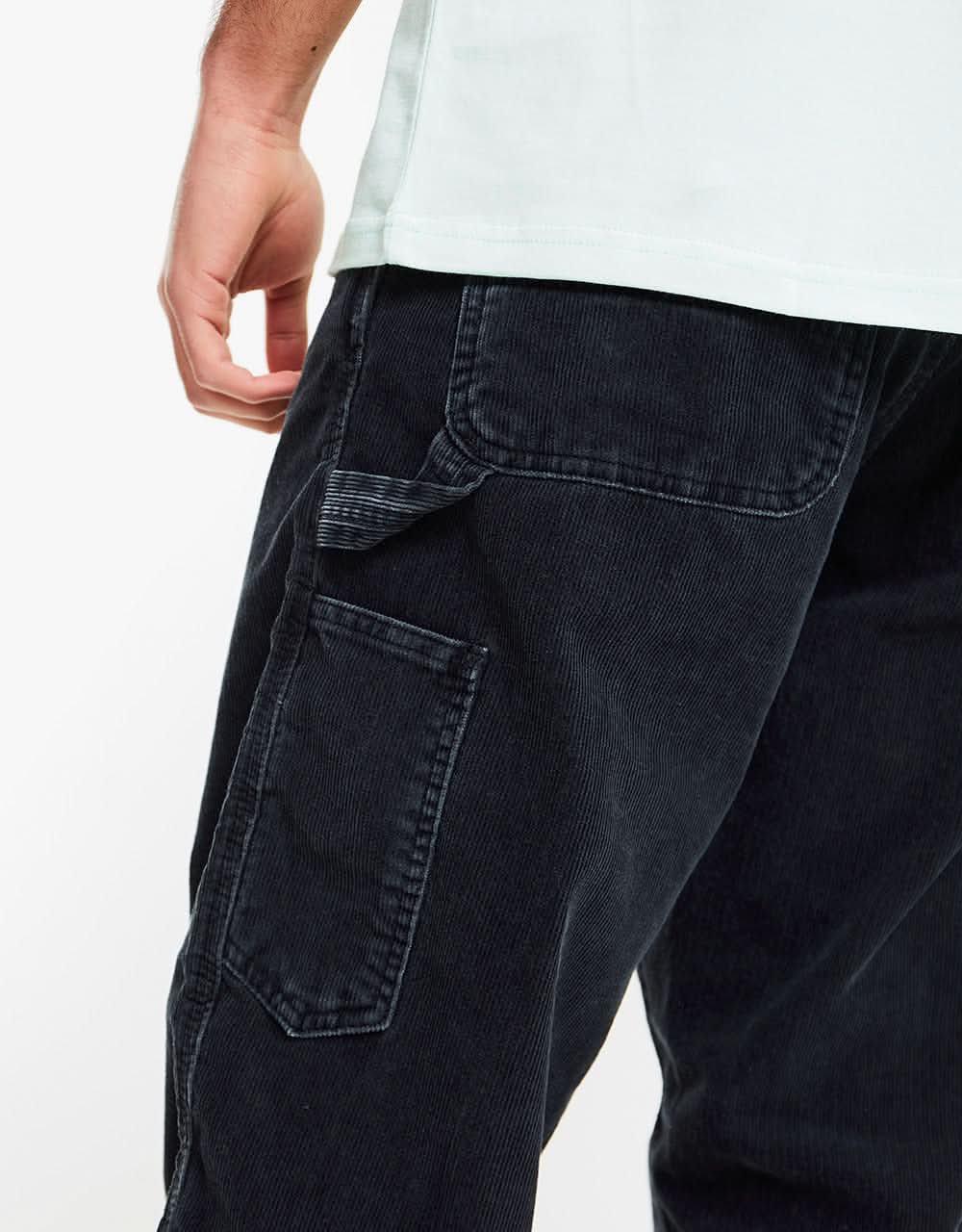 Carhartt WIP Single Knee Pant - Black (Stone Washed)