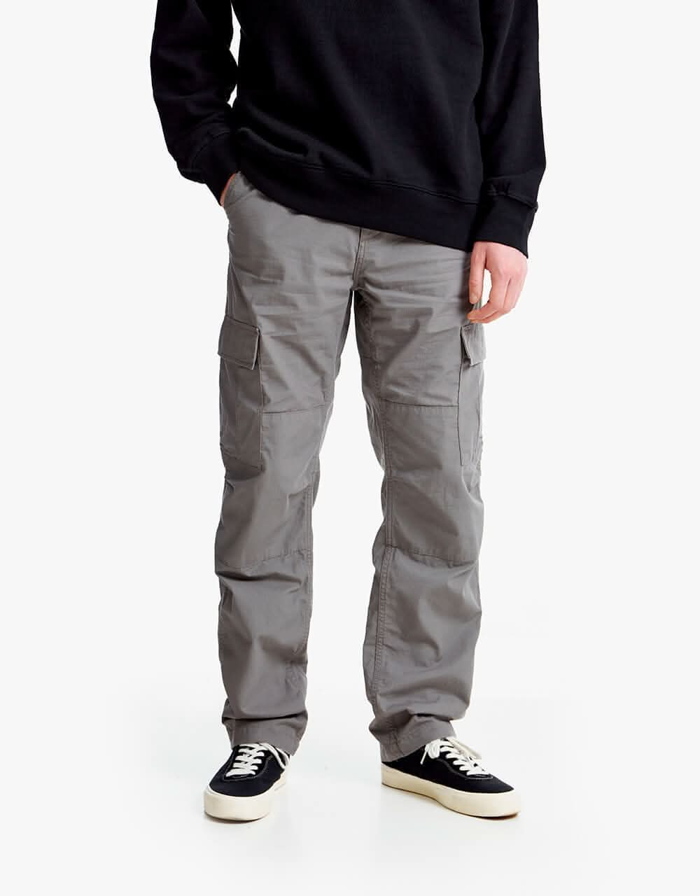 Carhartt WIP Aviation Pant - Anchor (Rinsed)