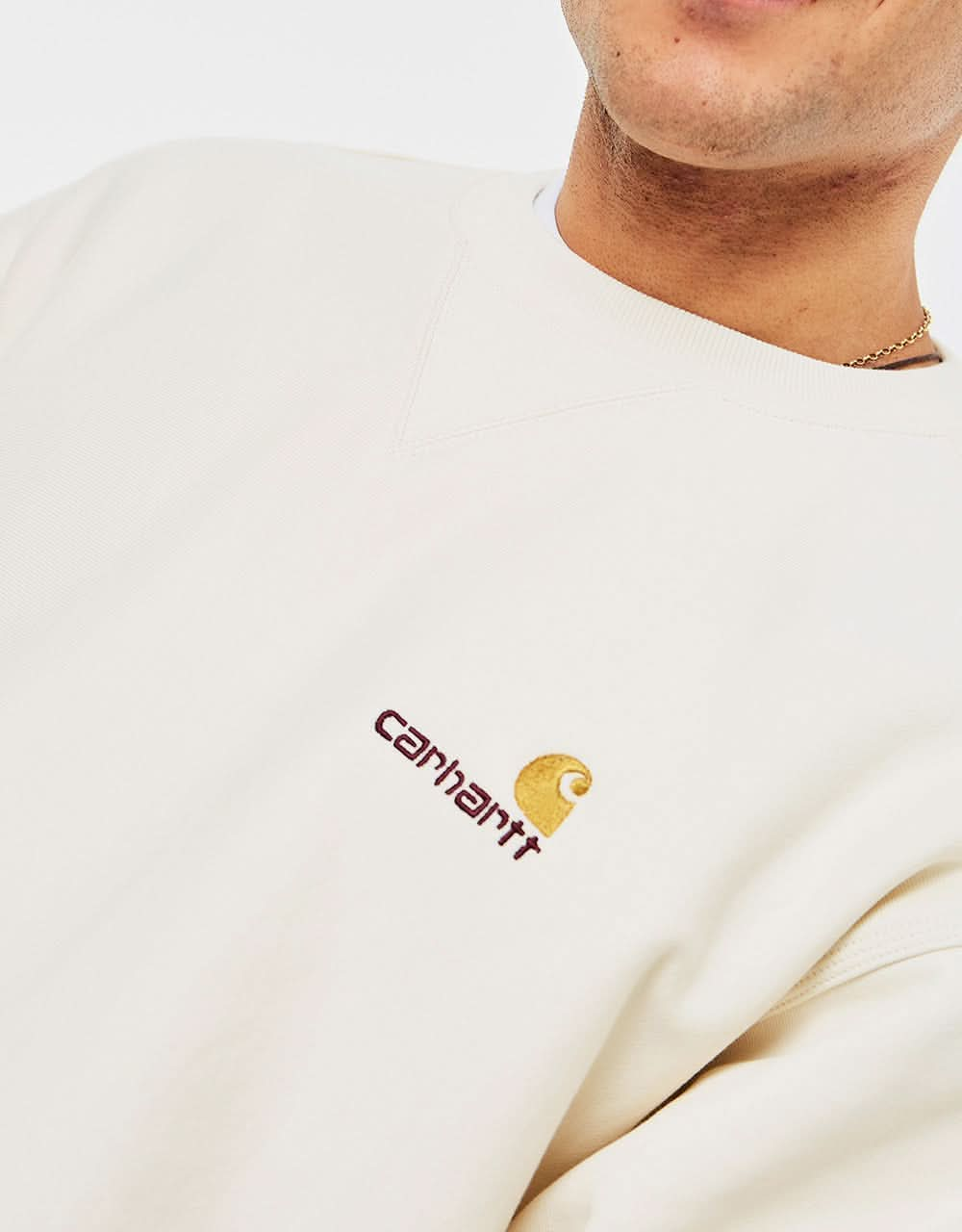 Carhartt WIP American Script Sweatshirt - Natural