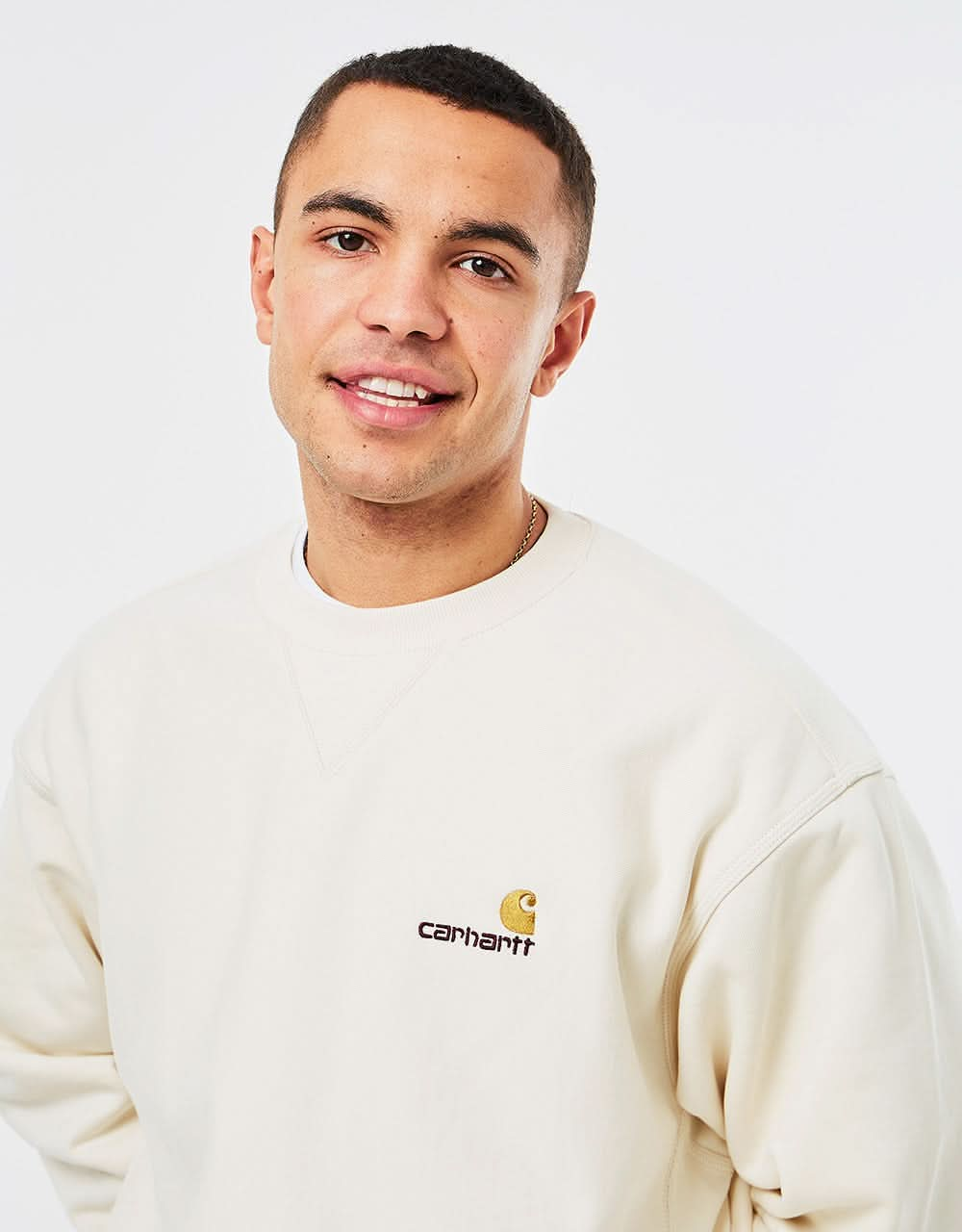 Carhartt WIP American Script Sweatshirt - Natural