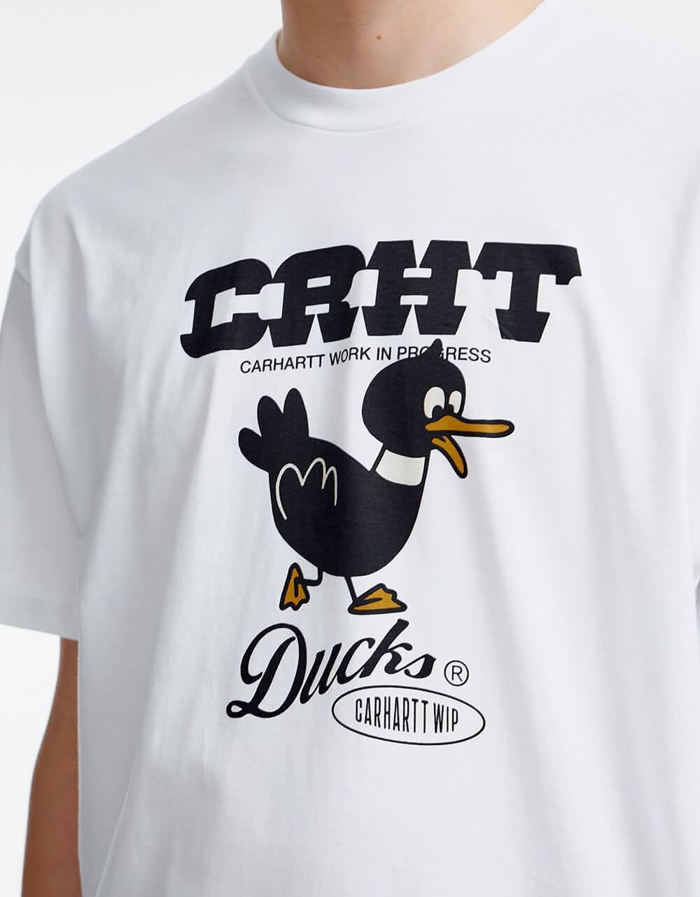 Carhartt WIP S/S CRHT Ducks T-Shirt - White