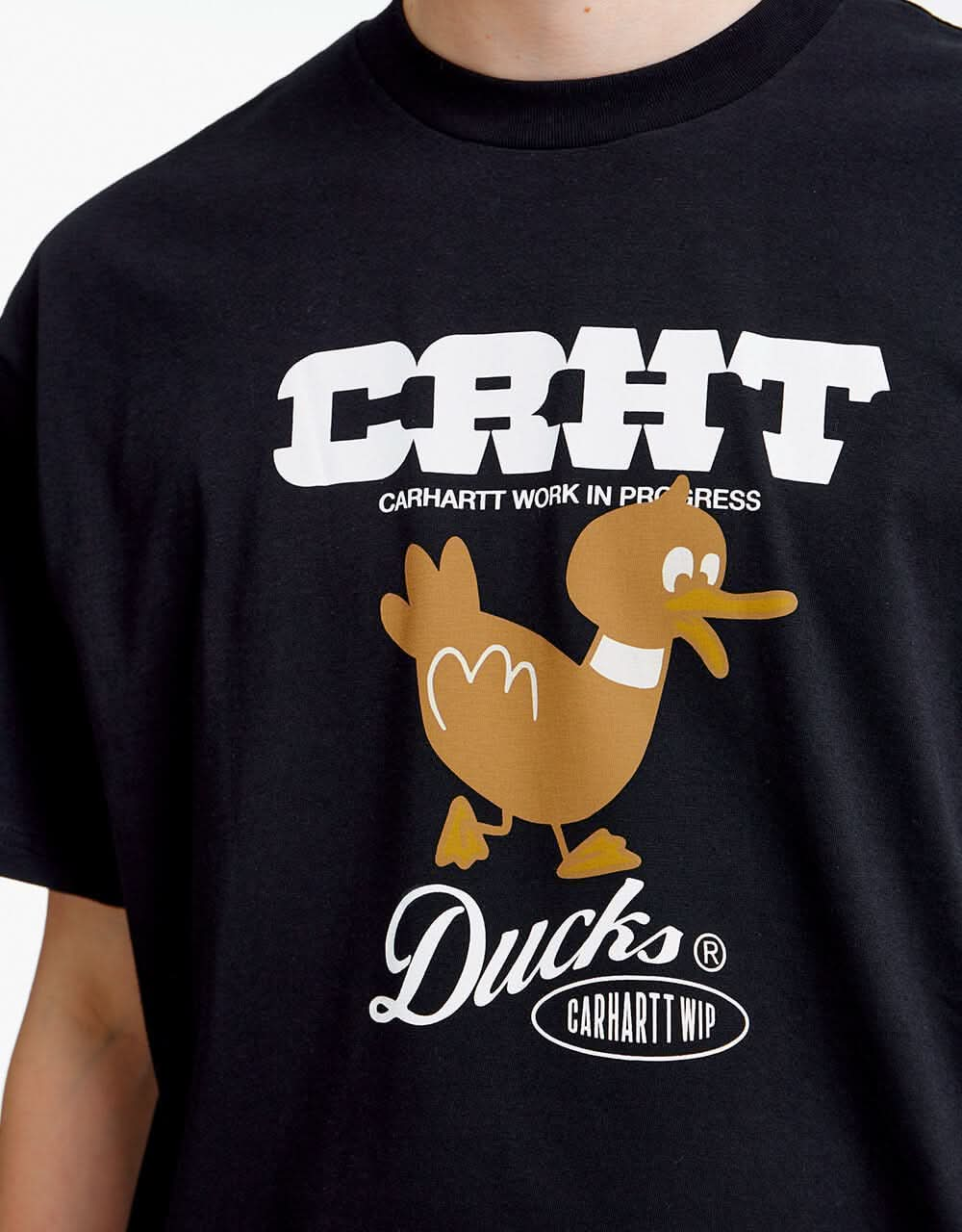 Carhartt WIP S/S CRHT Ducks T-Shirt - Black