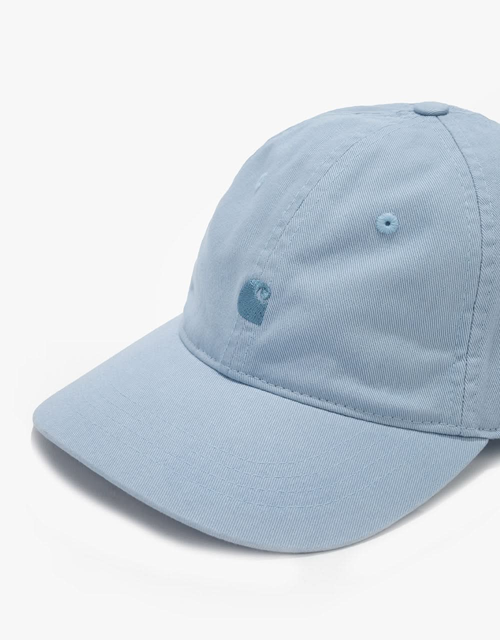 Casquette Carhartt WIP Madison Logo - Bleu Givré/Eau Glacée