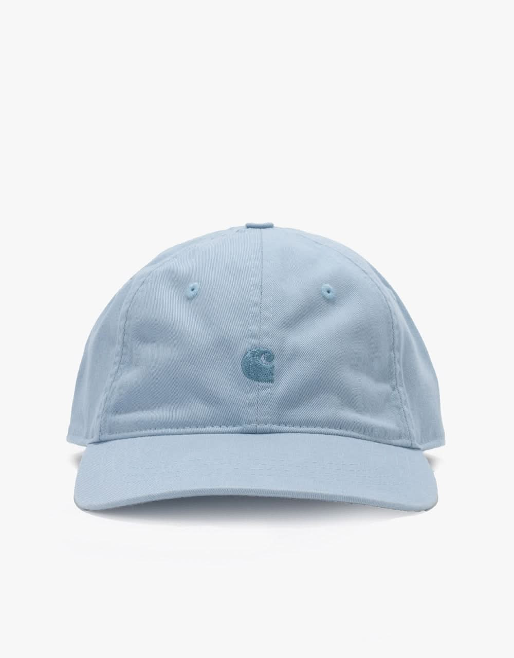 Casquette Carhartt WIP Madison Logo - Bleu Givré/Eau Glacée