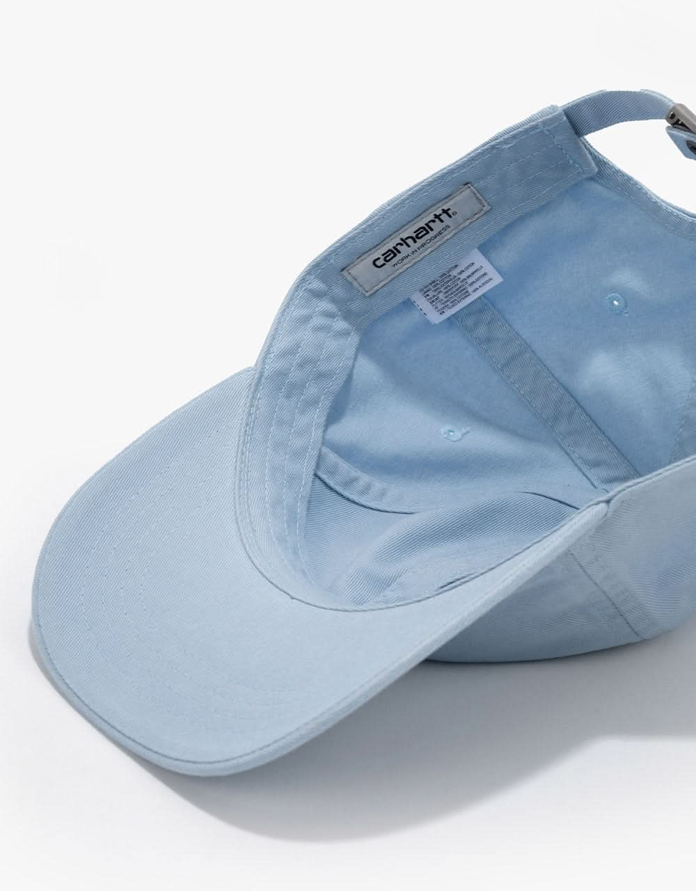 Casquette Carhartt WIP Madison Logo - Bleu Givré/Eau Glacée