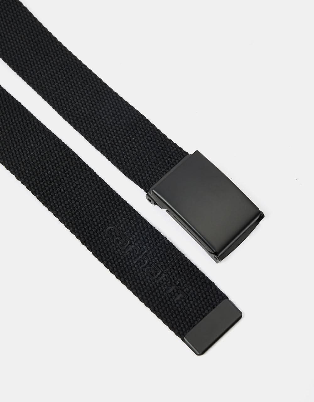 Carhartt WIP Script Tonal Belt - Black/White