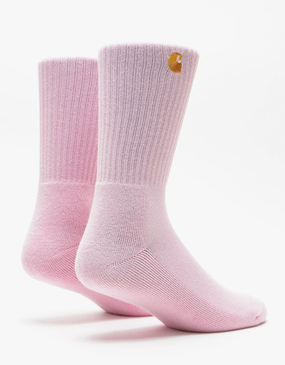 Carhartt WIP Chase Socks - Pale Quartz/Gold