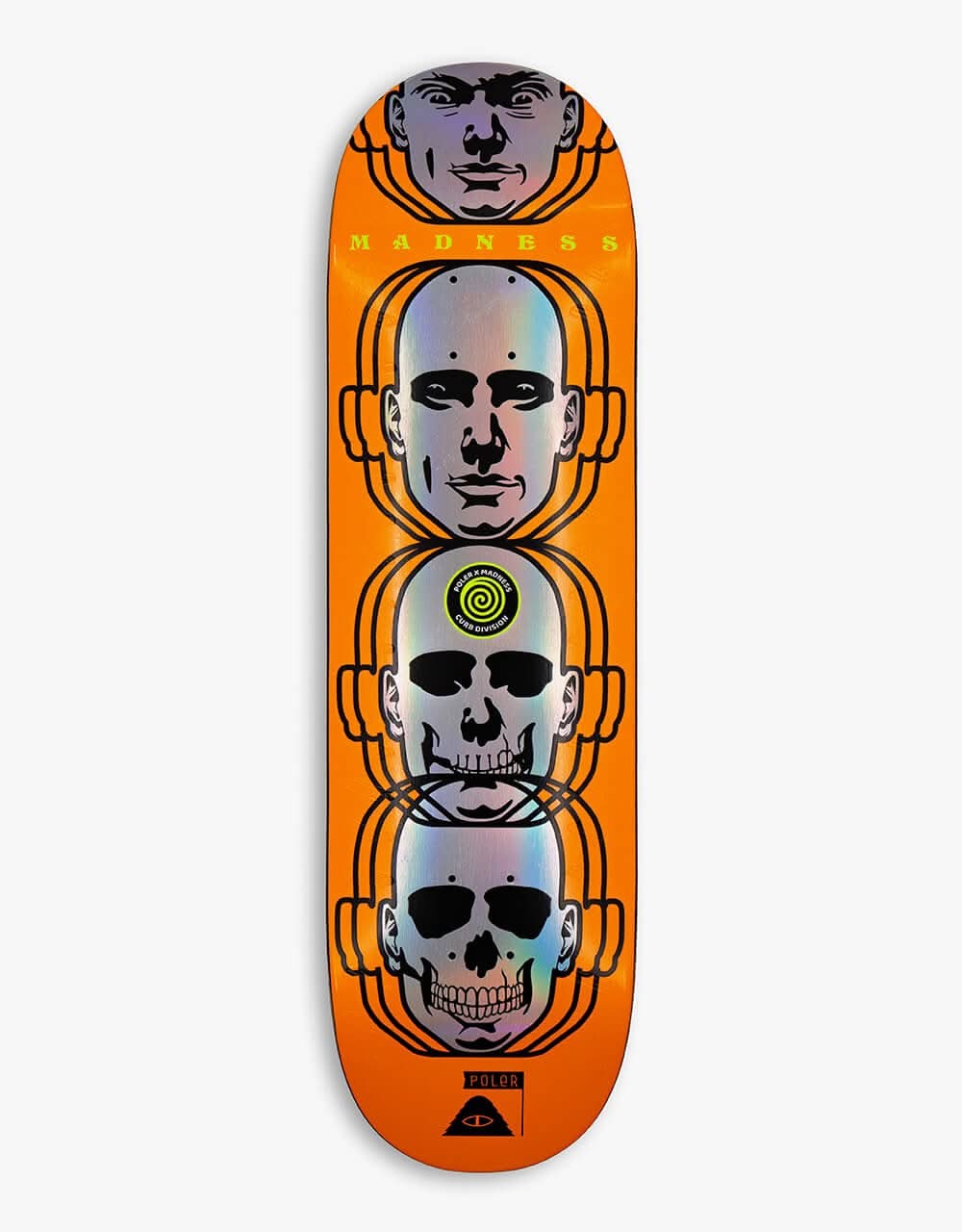 Poler x Madness Popsicle Skateboard Deck - 9"