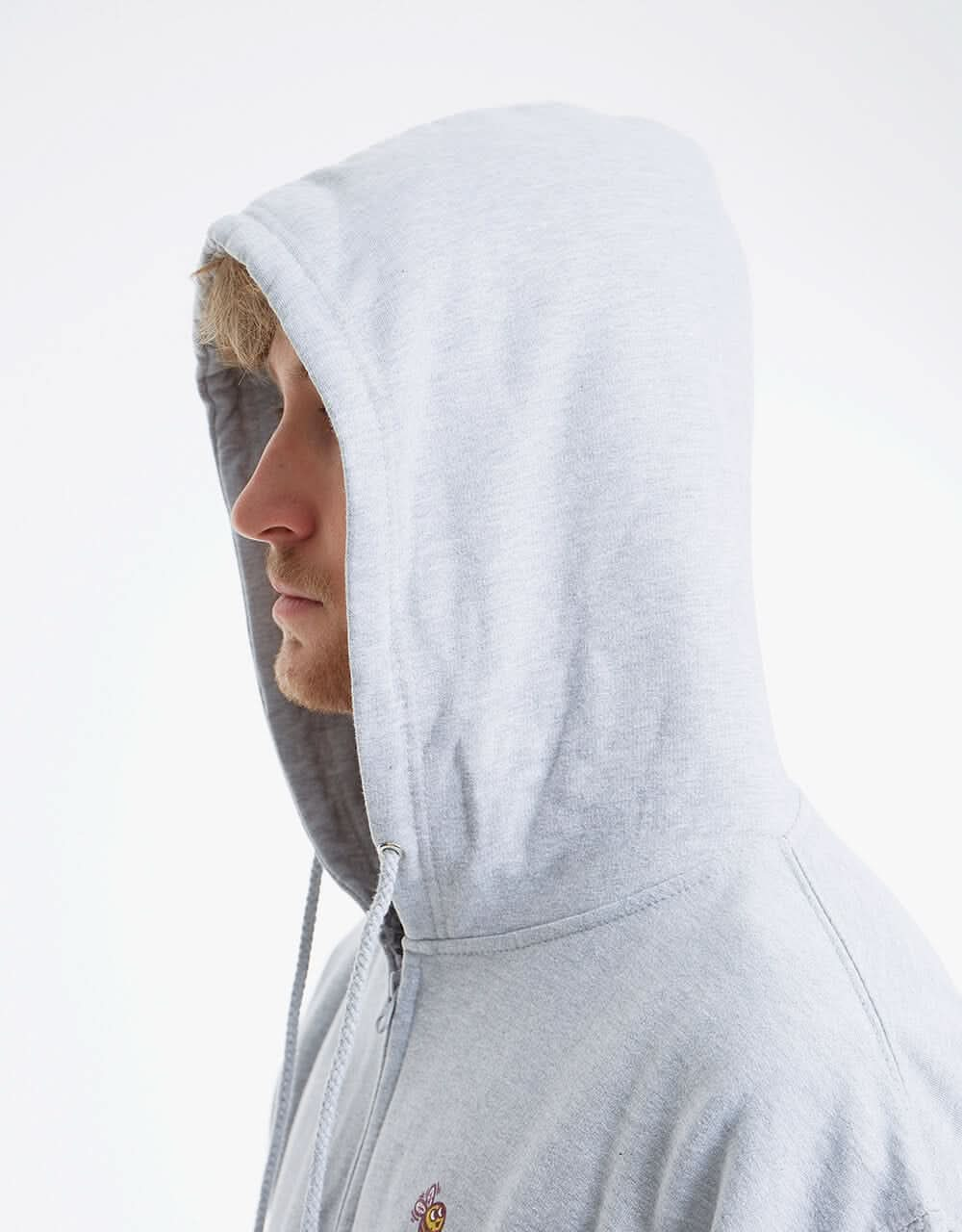 Route One Good Day Zip Hoodie - Heather Grey