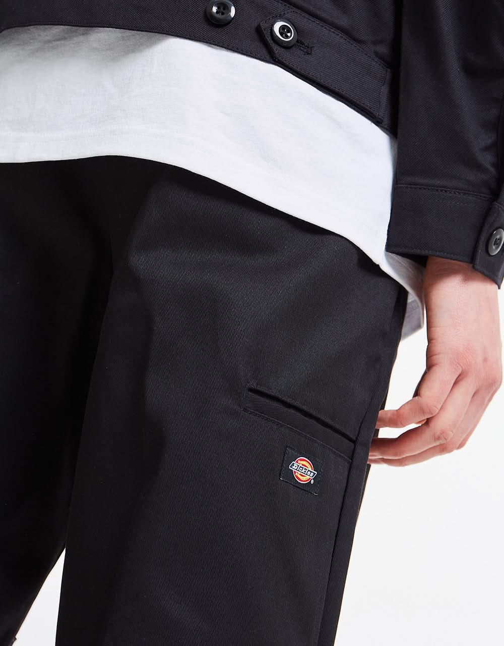 Dickies Double Knee Recycelte Arbeitshose – Schwarz