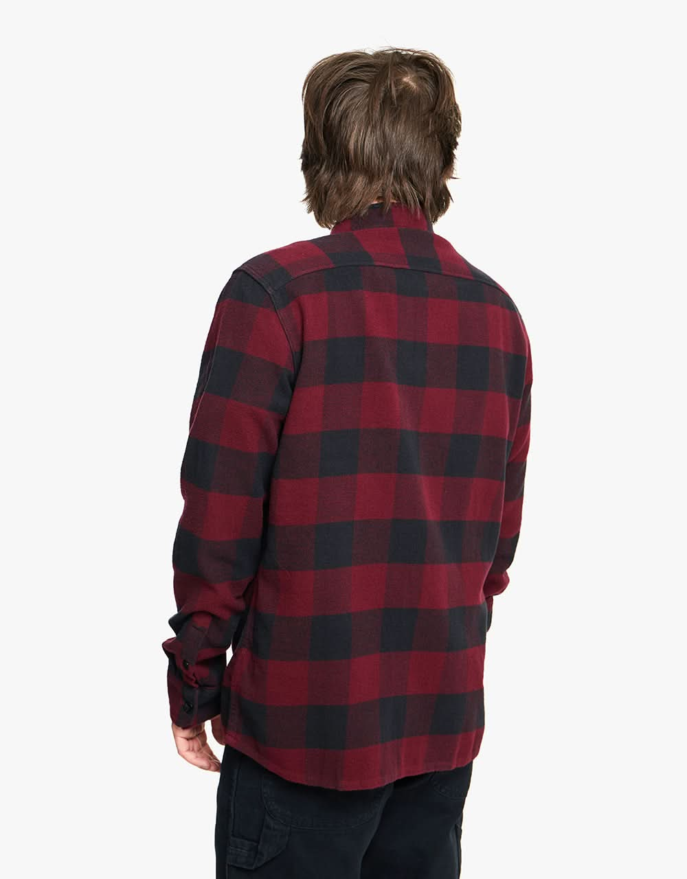 Chemise L/S Dickies Sacramento - Marron