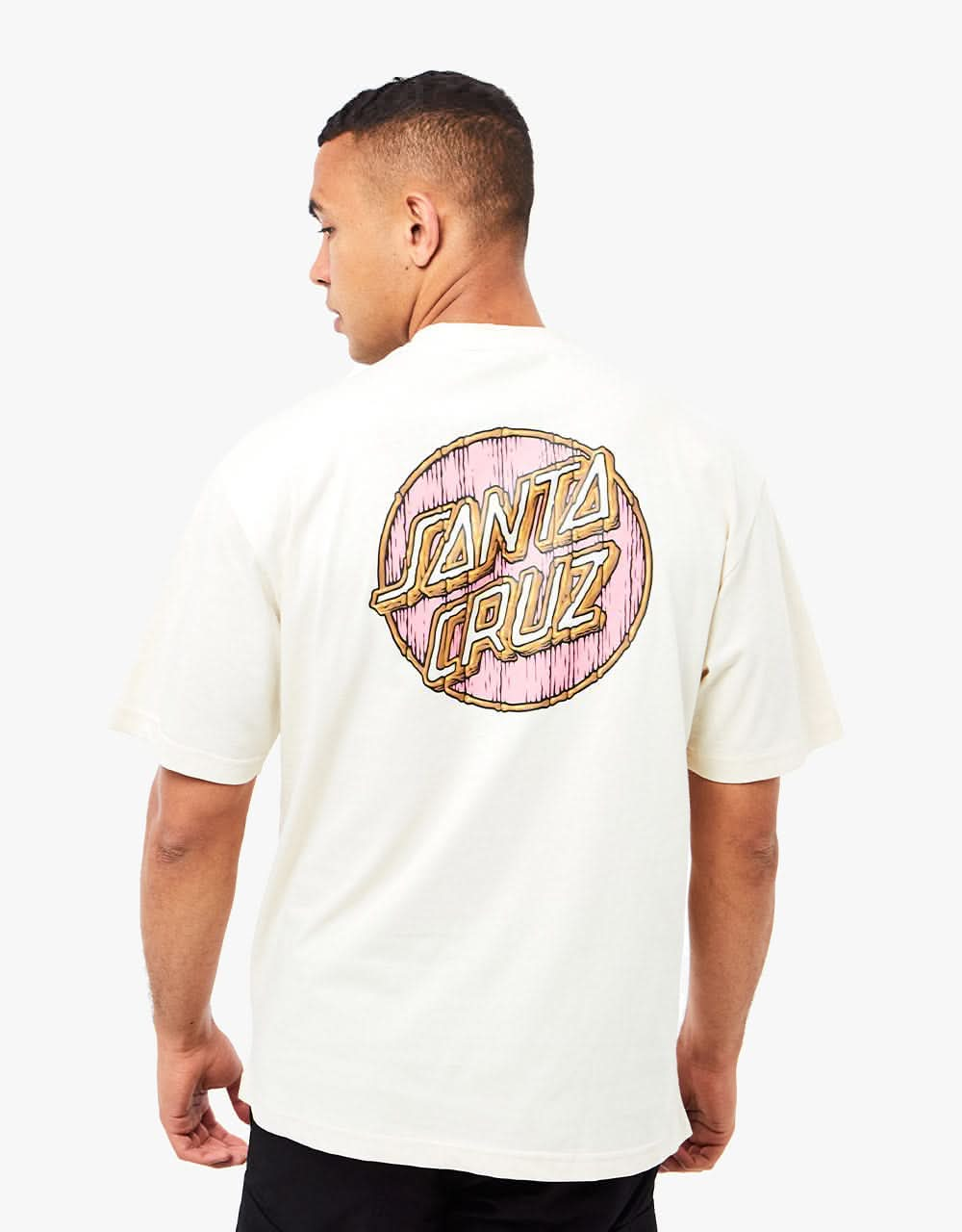 Santa Cruz Tiki Dot T-Shirt - Off White