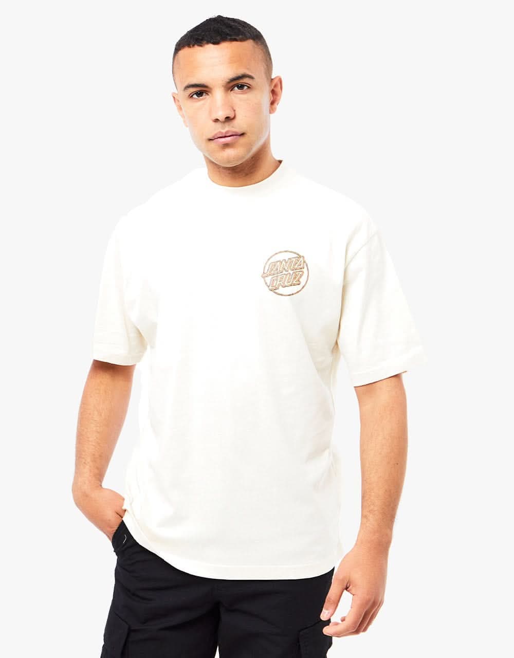 Santa Cruz Tiki Dot T-Shirt - Off White