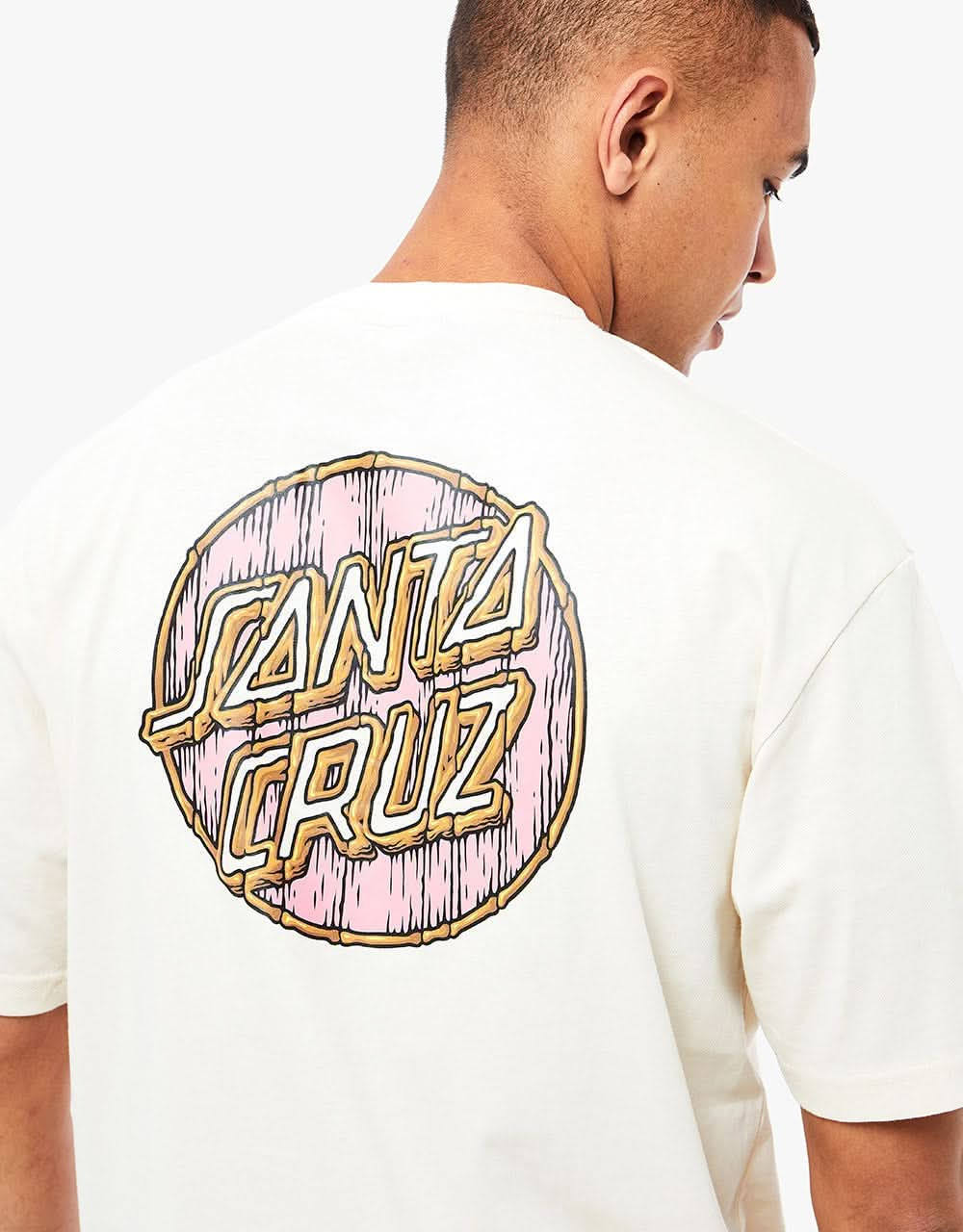 Santa Cruz Tiki Dot T-Shirt - Off White