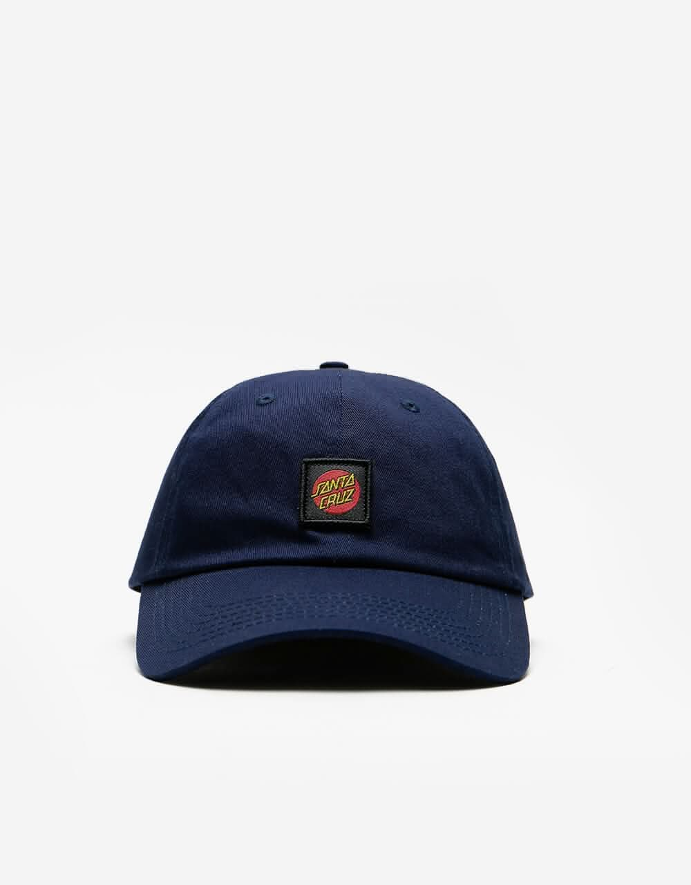 Santa Cruz Organic Classic Label Cap - Navy Blue