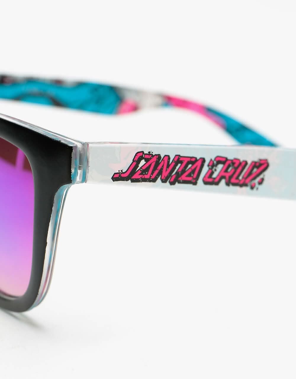 Santa Cruz Roskopp The Five Sunglasses - Black/White