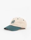 Santa Cruz Organic Opus Dot Cap - Off White/Blue