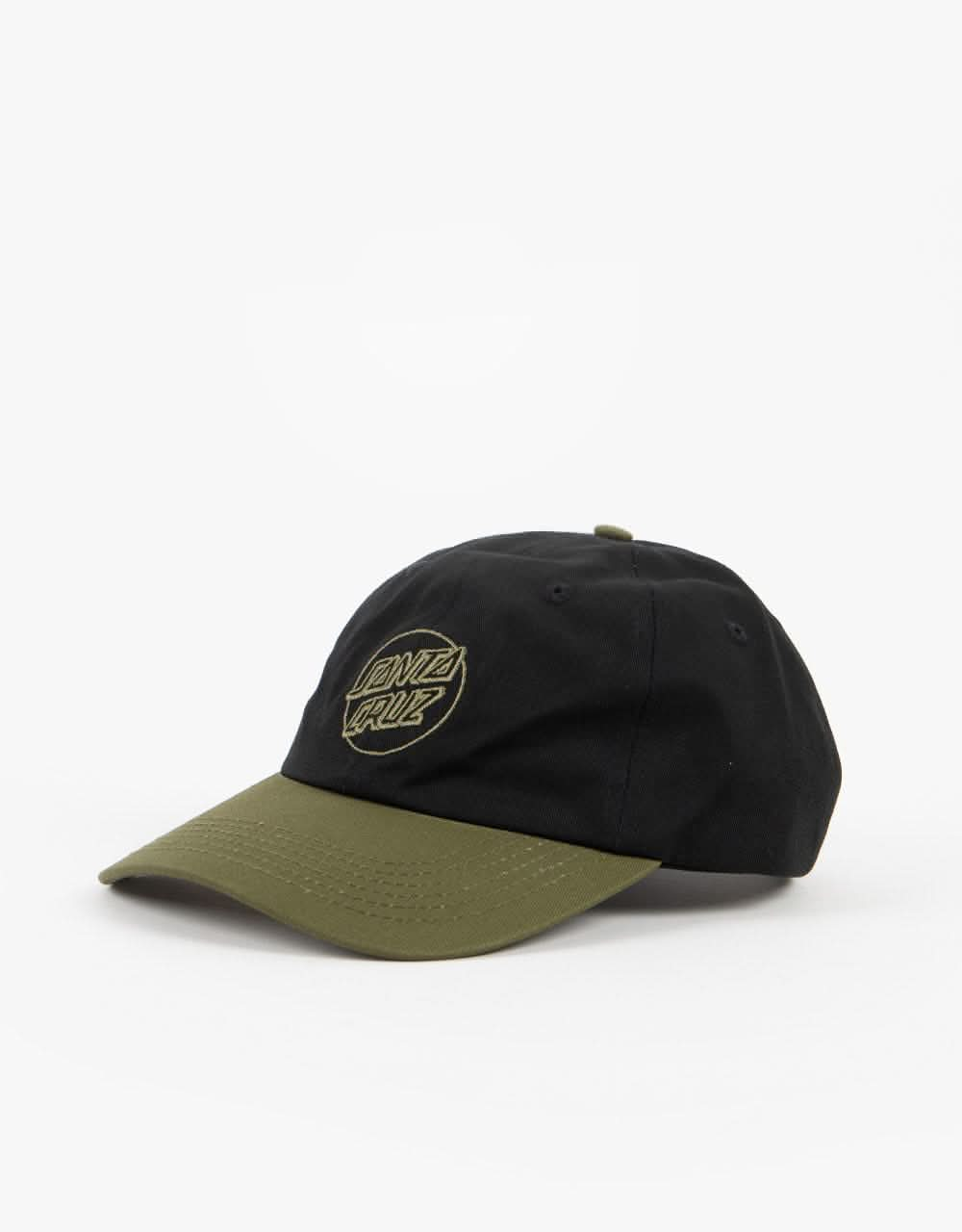 Santa Cruz Organic Opus Dot Cap - Black/Green